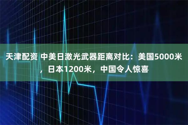 天津配资 中美日激光武器距离对比：美国5000米，日本1200米，中国令人惊喜
